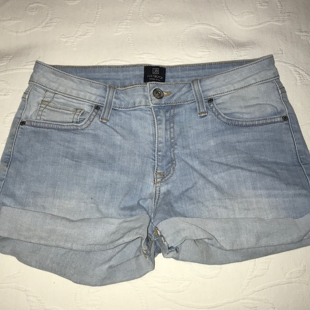 JUST BLACK Denim Shorts